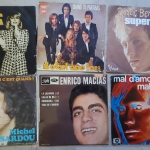 Buy vinyl record Michel sardou enrico macias santiana raffaella carre plastic bertrand Le bon temps c'est quand  mal d'amour mal de toi super cool il etait une fois for sale