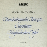 Buy vinyl record BACH Johann-Sebastian InstrumentalWerke: Brandenburgische Konzerte, Ouvertüren, Musikalisches Opfer for sale