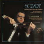 Acheter un disque vinyle à vendre MOZART Wolfgang Amadeus - Josef Suk, Libor Hlavacek, Orchestre de chambre de Prague Concertos vioion et Orchestre N°5 & N°6