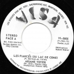 Buy vinyl record Ariane Voyer Les Fiancés (Du Lac De Come) / Poeme: Emile Nelligan for sale