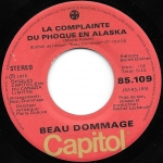 Buy vinyl record Beau Dommage La Complainte Du Phoque En Alaska / Harmonie Du Soir A Chateauguay for sale