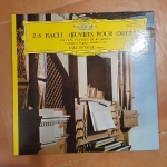 Buy vinyl record JS  BACH Oeuvres pour orgue par Karl Richter Toccata et fugue en ré mineur, prélude et fugues, Sonate en trio for sale