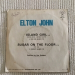 Buy vinyl record ELTON  JOHN Island girl for sale