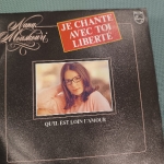 Buy vinyl record Nana Mouskouri Je chante avec toi liberté for sale