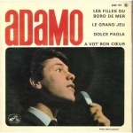 Acheter un disque vinyle à vendre Adamo Les filles du bord de mer
