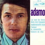 Buy vinyl record Adamo J'ai tant de rêves dans mes bagages for sale