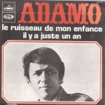 Buy vinyl record Adamo Le ruisseau de mon enfance for sale