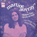 Buy vinyl record Martine Auvray Chaque fois qu'on se voit for sale