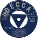 Buy vinyl record Chris Barber's jazz band St. Louis blues for sale