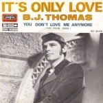 Buy vinyl record B.J. Thomas It's only love for sale