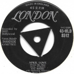 Buy vinyl record Pat Boone April love for sale
