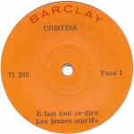 Buy vinyl record Cristina Il faut tout se dire for sale