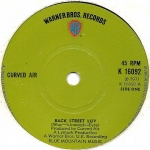 Buy vinyl record Curved Air Back street luv for sale