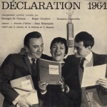 Buy vinyl record Georges de Caunes / Roger Couderc / Suzanne Gabriello Déclaration 1964 for sale