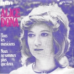 Buy vinyl record Alice Dona Tous les musiciens for sale
