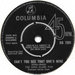 Buy vinyl record The Dave Clark Five Can't you see that she's mine for sale