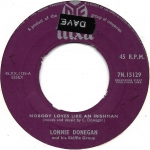 Buy vinyl record Lonnie Donegan Nobody loves like an irishman for sale