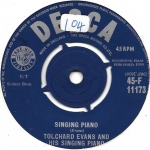 Acheter un disque vinyle à vendre Tolchard Evans Singing piano