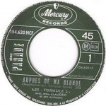 Buy vinyl record Les Formule 3 Auprès de ma blonde for sale