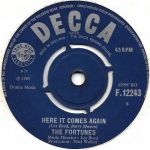 Acheter un disque vinyle à vendre The Fortunes Here it comes again