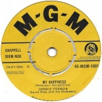 Buy vinyl record Connie Francis My happiness for sale