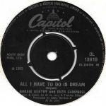 Buy vinyl record Bobbie Gentry and Glen Campbell ? All i have to do is dream for sale