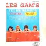 Acheter un disque vinyle à vendre Les Gam's C'est bien fait pour toi
