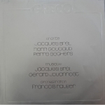 Buy vinyl record Juliette Gréco Chante Jacques Brel, Henri Gougaud, Pierre Seghers for sale