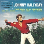 Buy vinyl record Johnny Hallyday Pour moi la vie va commencer for sale
