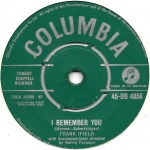 Acheter un disque vinyle à vendre Frank Ifield I remember you