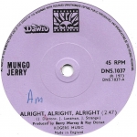 Buy vinyl record Mungo Jerry Alright, alright, alright for sale