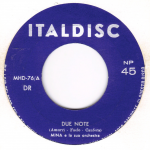 Buy vinyl record Mina Due note for sale