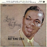 Buy vinyl record Nat King Cole Love is the thing for sale
