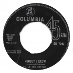 Buy vinyl record Peter and Gordon Nobody i know for sale