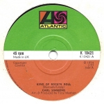 Buy vinyl record Carl Simmons King of rock 'n roll for sale