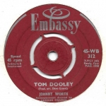 Acheter un disque vinyle à vendre Johnny Worth Tom Dooley