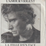 Acheter un disque vinyle à vendre JOHNNY HALLYDAY L'Amour violent / La Fille d'en face