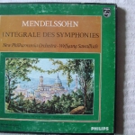 Acheter un disque vinyle à vendre W. Sawallisch ;  Philharmonia Orchestra Mendelssohn ; Integrale  des symphonies
