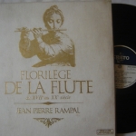 Acheter un disque vinyle à vendre Jean Pierre rampal Florilege de la flute du   17 eme au  20 eme siecle